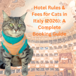 Gigia visiting cat-friendly hotels Italy