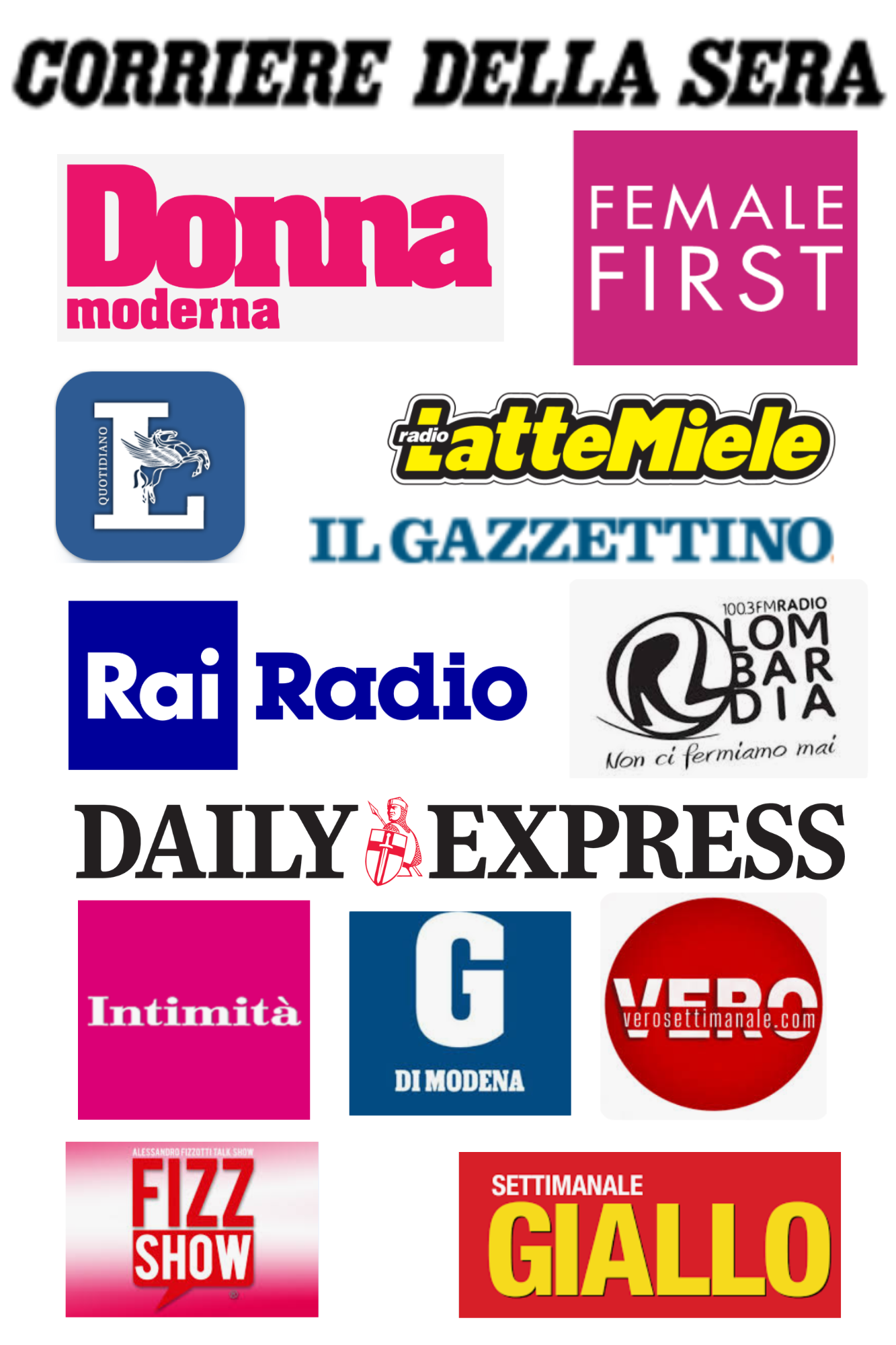 Gigia in the Press - Media Features Collage