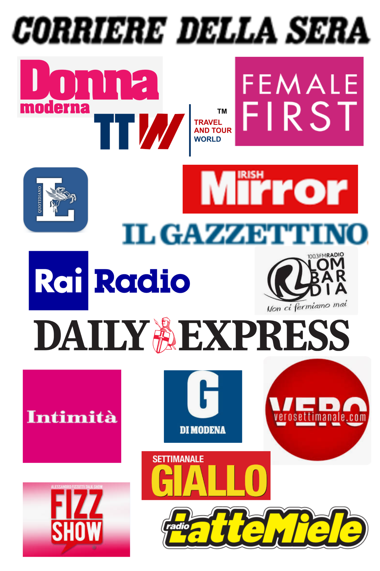 Gigia in the Press - Media Features Collage