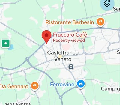 Fraccaro Café Map