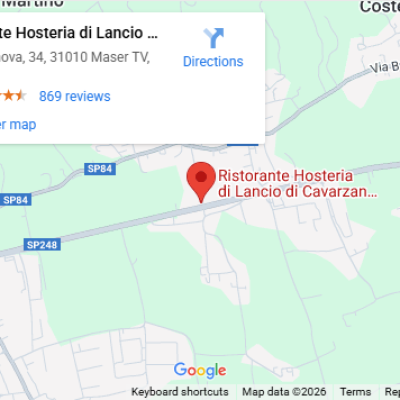 Ristorante Hosteria di Lancio di Cavarzan Marisa e C. 1